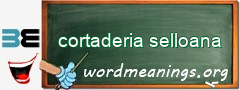 WordMeaning blackboard for cortaderia selloana